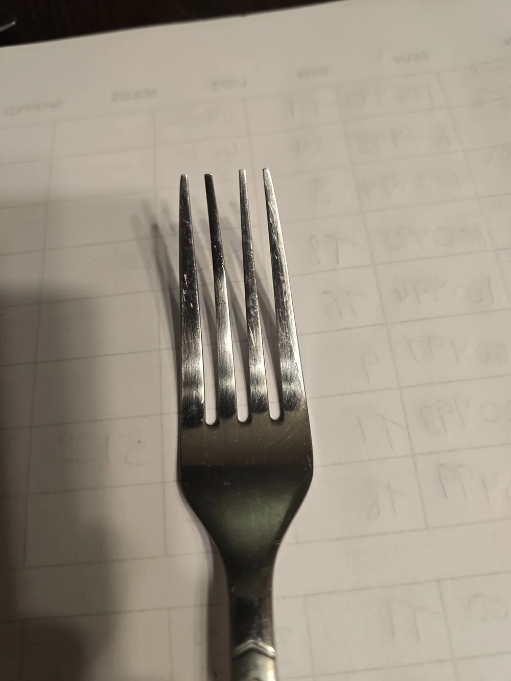 Chevron Pattern Stainless Steel Flatware Set - Silver
